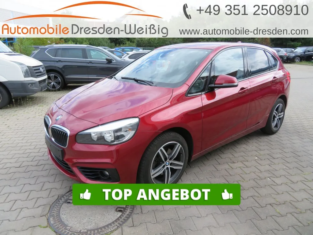 BMW 218 ACTIVE TOURER D SPORT LINE*NAVI*KEYGO*AHK* Image 2